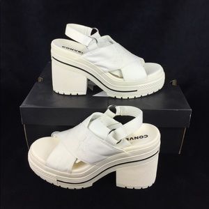 Converse One Star Sandal Slip Shoes Egret White